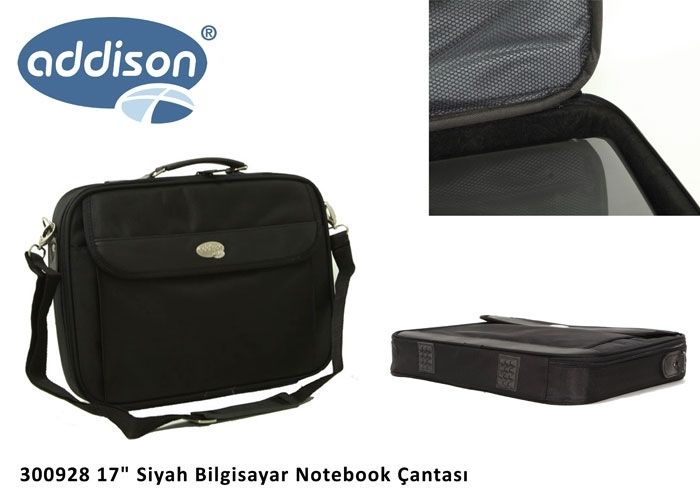 Addison 300928 15,4’’ 15.6’’ Siyah Notebook Çantası