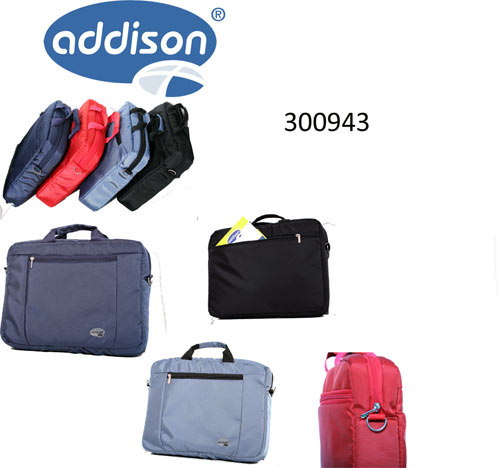 Addison 300943 15.6’’ Kırmızı Bez Notebook Çantası