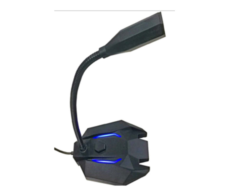 Snopy SN-110M Siyah Led Işıklı Usb Gaming Oyuncu Masaüstü Mikrofon