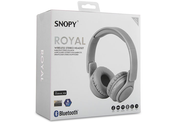 Snopy sn-BT51 Royal Beyaz Bluetooth Kulaklık