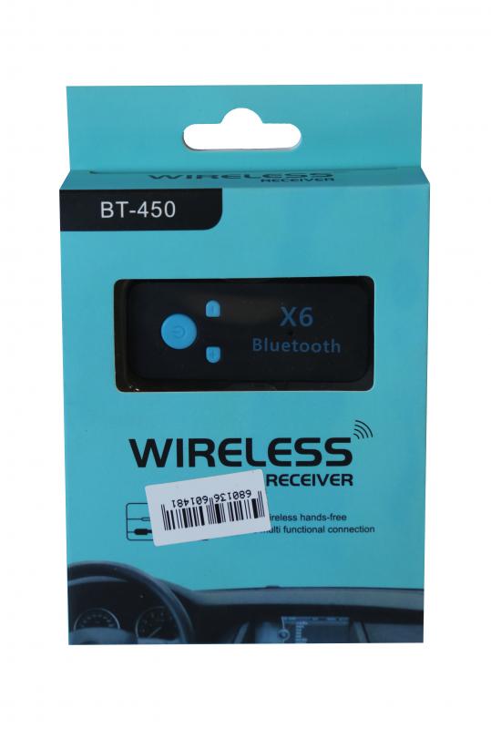 X6 Wıreless Receıver  Bluetooth BT-450