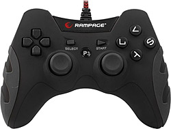 Snopy Rampage SG-R218 Ps3-PC X Input Siyah Usb 1.8m