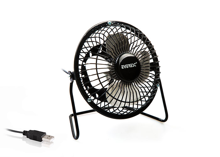 Everest EFN-495 (EFN-482)  Masaüstü Metal Usb Fan