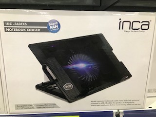 Inca Inc-343fsx Siyah Sessiz Usb Stand Ayarlı Notebook Soğutucu