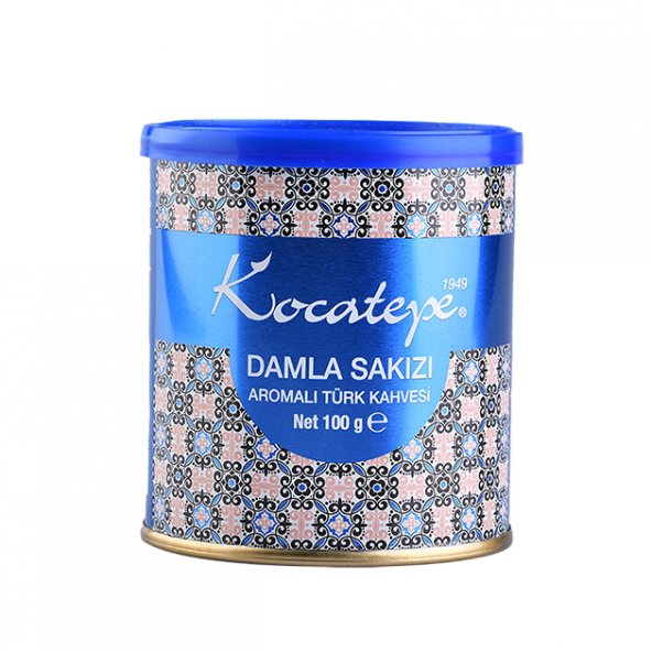 Kocatepe 100Gr Damla Sakızı Aromalı Kahve Teneke