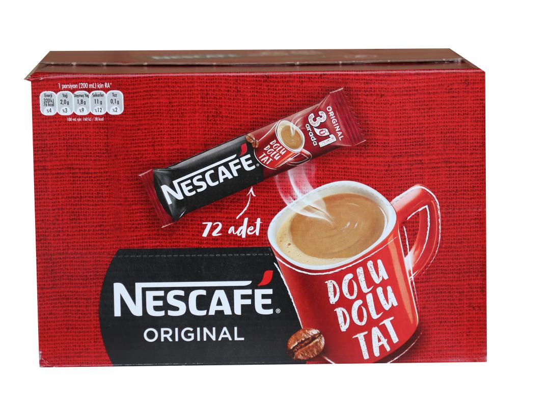 Nestle Nescafe 3ü1 Arada Phnx 72 Adet 17,5gr 12360821