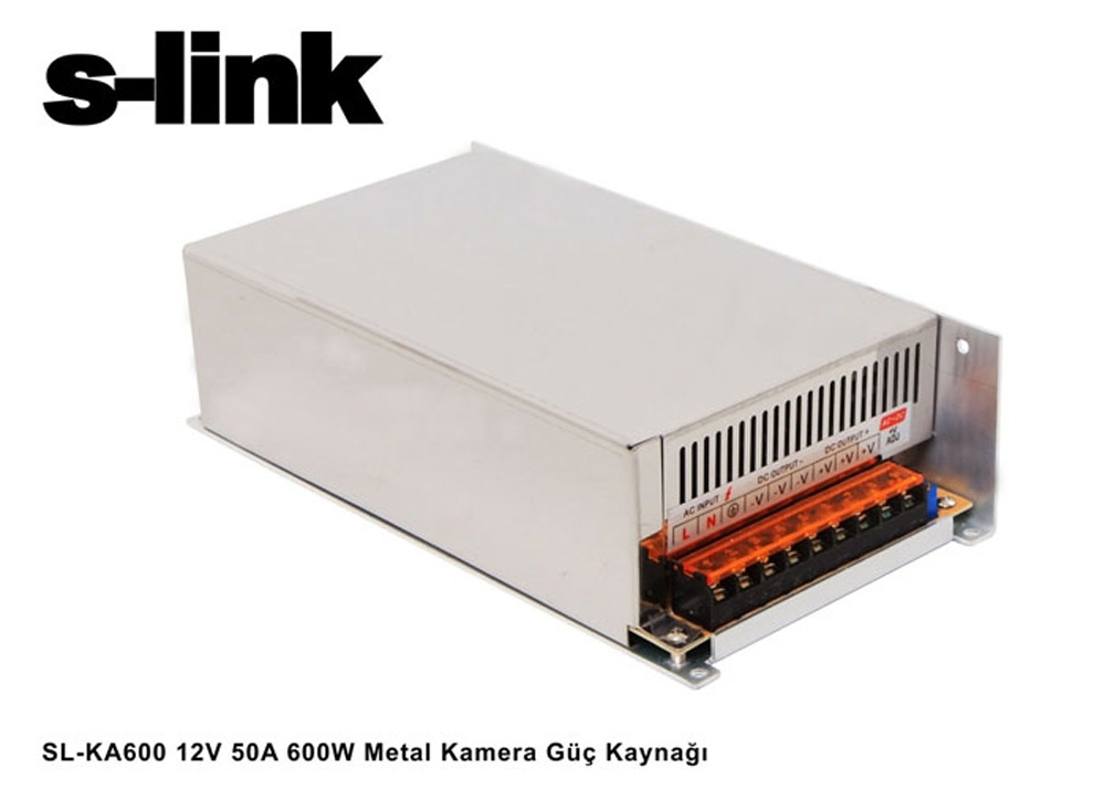 S-link SL-KA600 12v 50a Kamera Adaptör