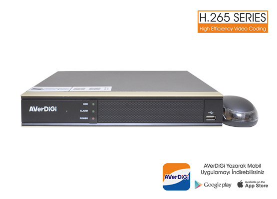 Spy AD-7008NVR 8 Kanal 5MP H265 Nvr 1X10Tb Hdd 4K Hdmı&Vga(Adaptörsüz)