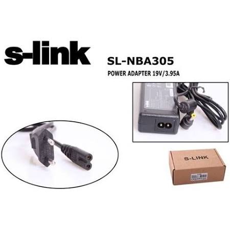 S-link SL-NBA305 75W 19V 3.95A 5.5x2.5 Toshiba Notebook Adaptörü