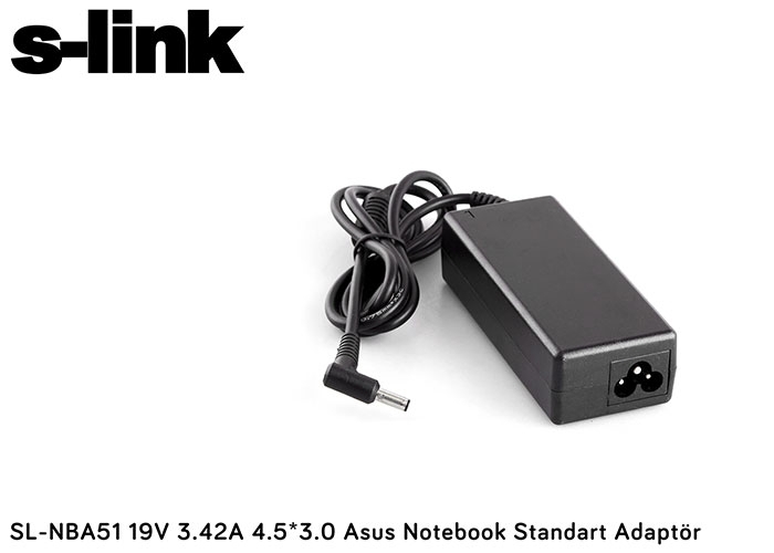 S-link SL-NBA51 19v 3.42a 4.5-3.0 Notebook Adaptörü