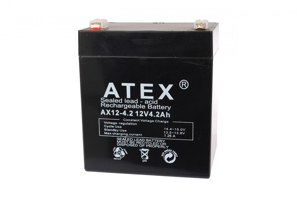 Atex AX-6V 1AH Bakımsız Kuru Akü