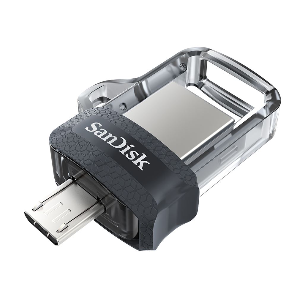 Sandisk SDDD3-016G-G46 16GB Black Dual Drive M3.0 Micro USB Flash Bellek