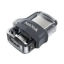 Sandisk SDDD3-032G-G46 32GB Black Dual Drive M3.0 Micro USB Flash Bellek