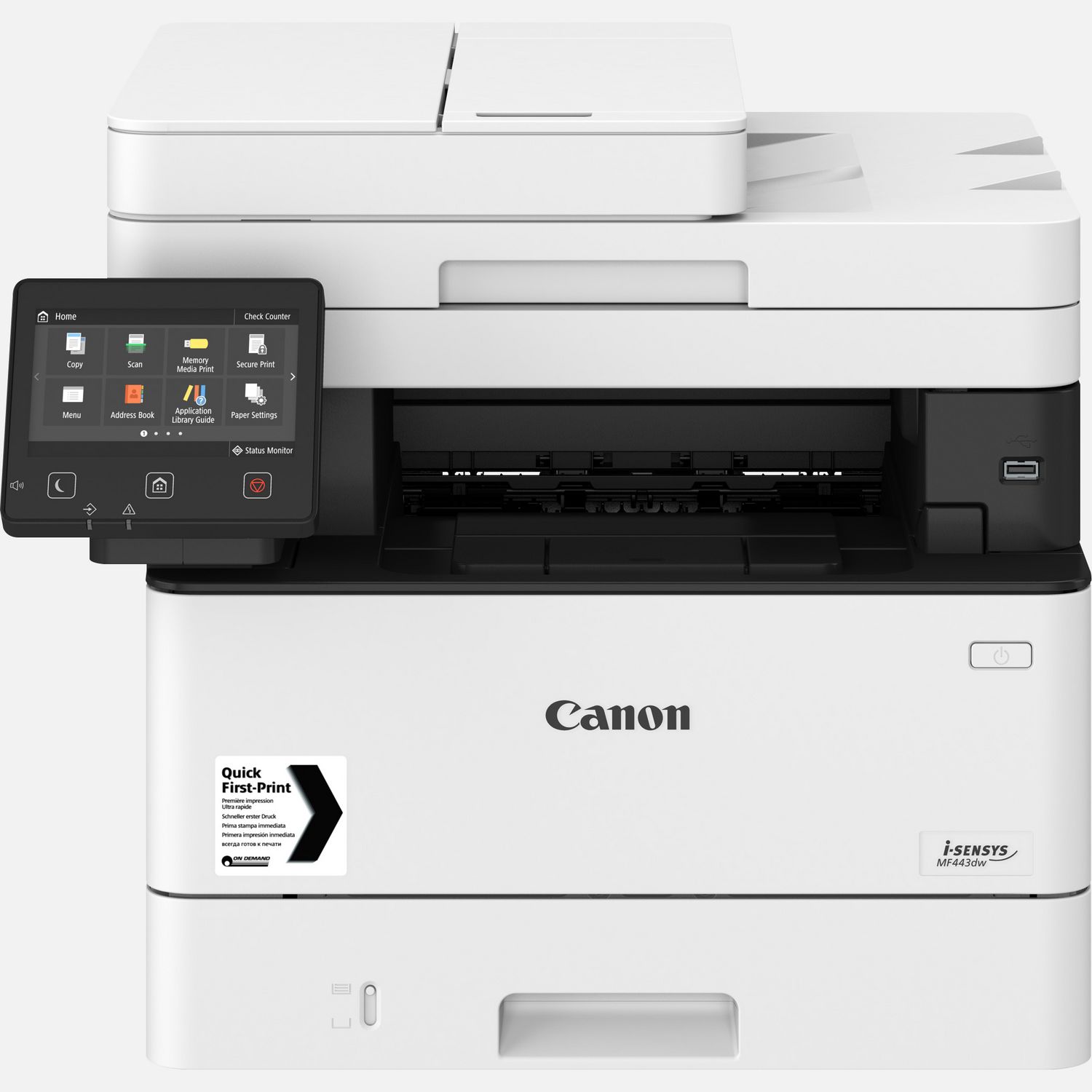 Canon MF443DW Yazıcı-Tarayıcı-Fotokopi Mono Çok Fonksiyonlu Lazer Yazıcı