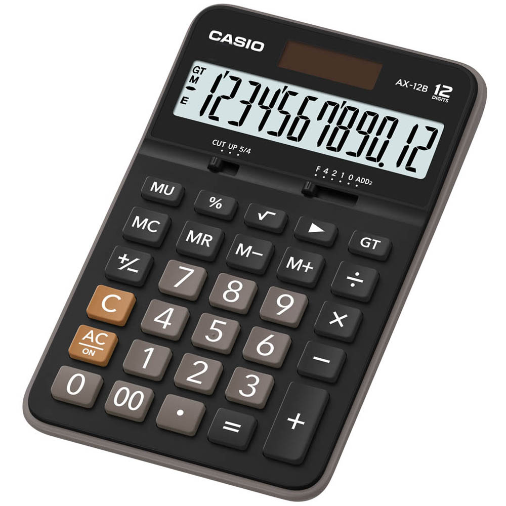 Casio AX-12B 12 Hane Masa Üstü Hesap Makinesi