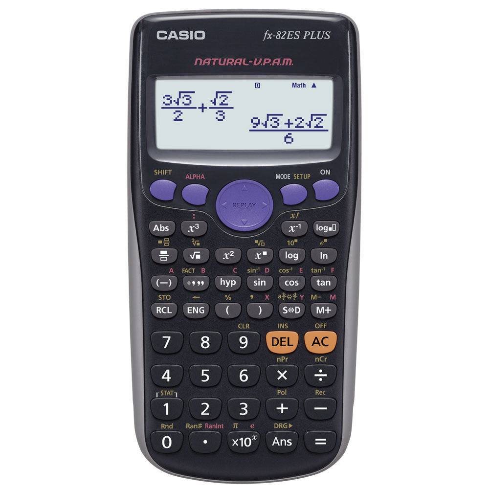 Casio FX-82ES Plus Bilimsel Fonksiyonlu Hesap Makinesi