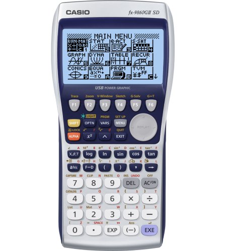 Casio FX-9860GII SD Grafik Çizen Bilimsel Hesap Makinesi