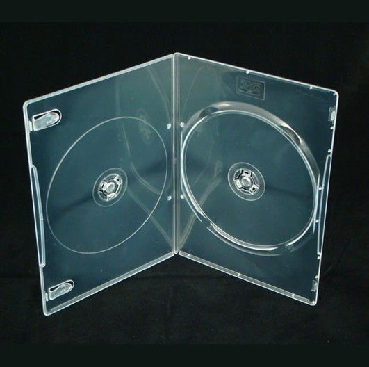 Elba QD-336D.5F-SU 2li Şeffaf  5,2mm Dvd Kutusu 10 Adet