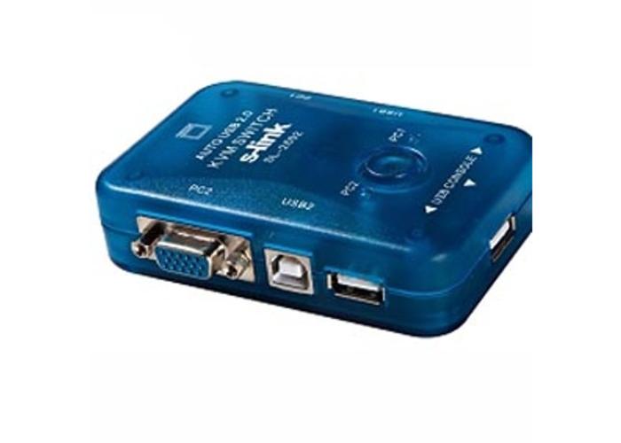 S-link SL-2602 2pc-1mn Usb Otomatik Kvm Switch