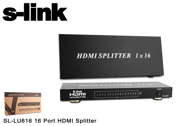 S-link SL-LU616 1pc-16mn Hdmı Çoklayıcı