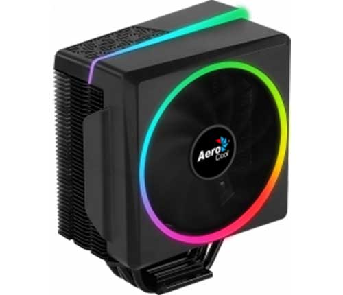 Aerocool Cylon4 ARGB LGA 2066-2011-115X-775 AM4-AM3+-AM3-AM2+-AM2-FM2-FM1 12cm Fan İşlemci Soğutucu