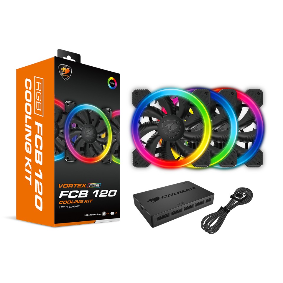 Cougar VORTEX RGB FCB 120 Soğutma Kiti