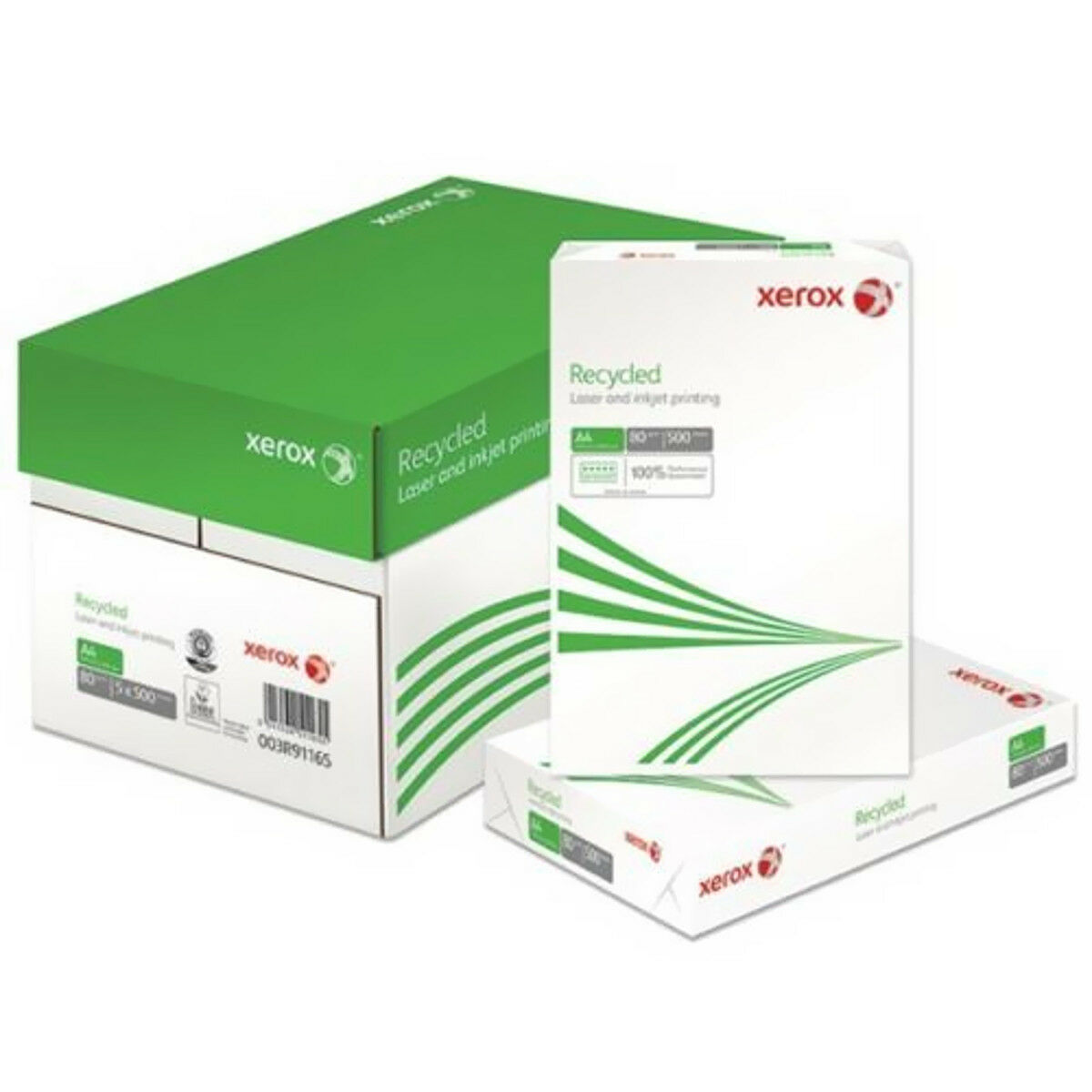 Xerox 3R91165 A4 Recycled Fotokopi Kağıdı 80gr-500 lü 1 koli = 5 paket 1 palet=180 paket