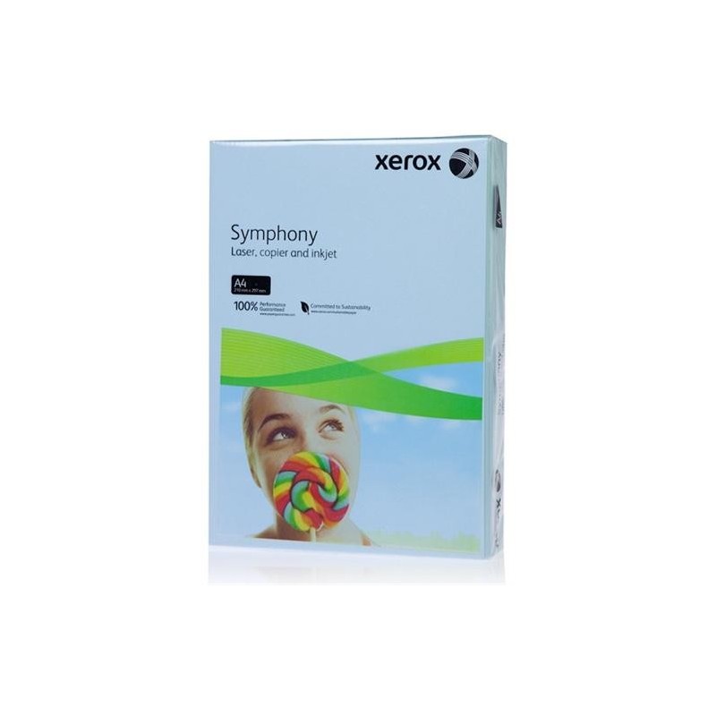 Xerox 3R93968 A4 Symphony Koyu Mavi 80gr-500 lü 1 koli= 5 paket