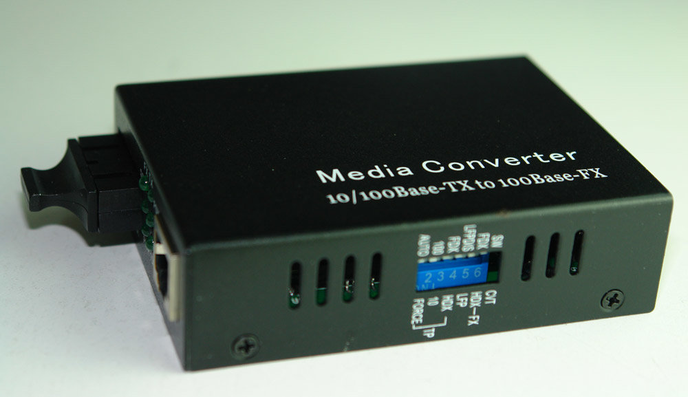 Beek BN-FS-SC-SM 10-100BaseTX-100FX Media-Rate Converter  SM,SC, 20 Kilometre