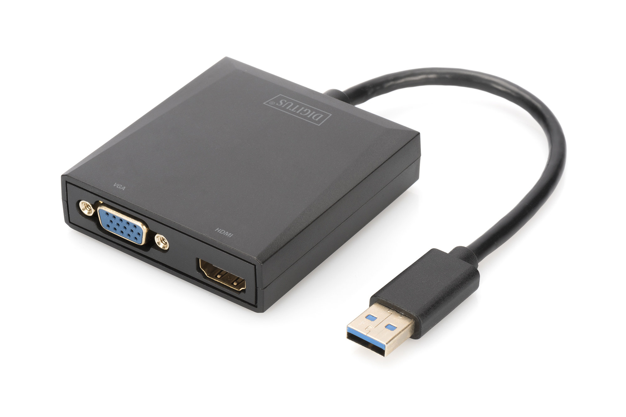 Digitus USB 3.0  -  HDMI-VGA Grafik Adaptörü