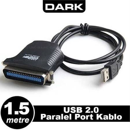 Dark USB - Paralel Port Dönüştürücü Kablo