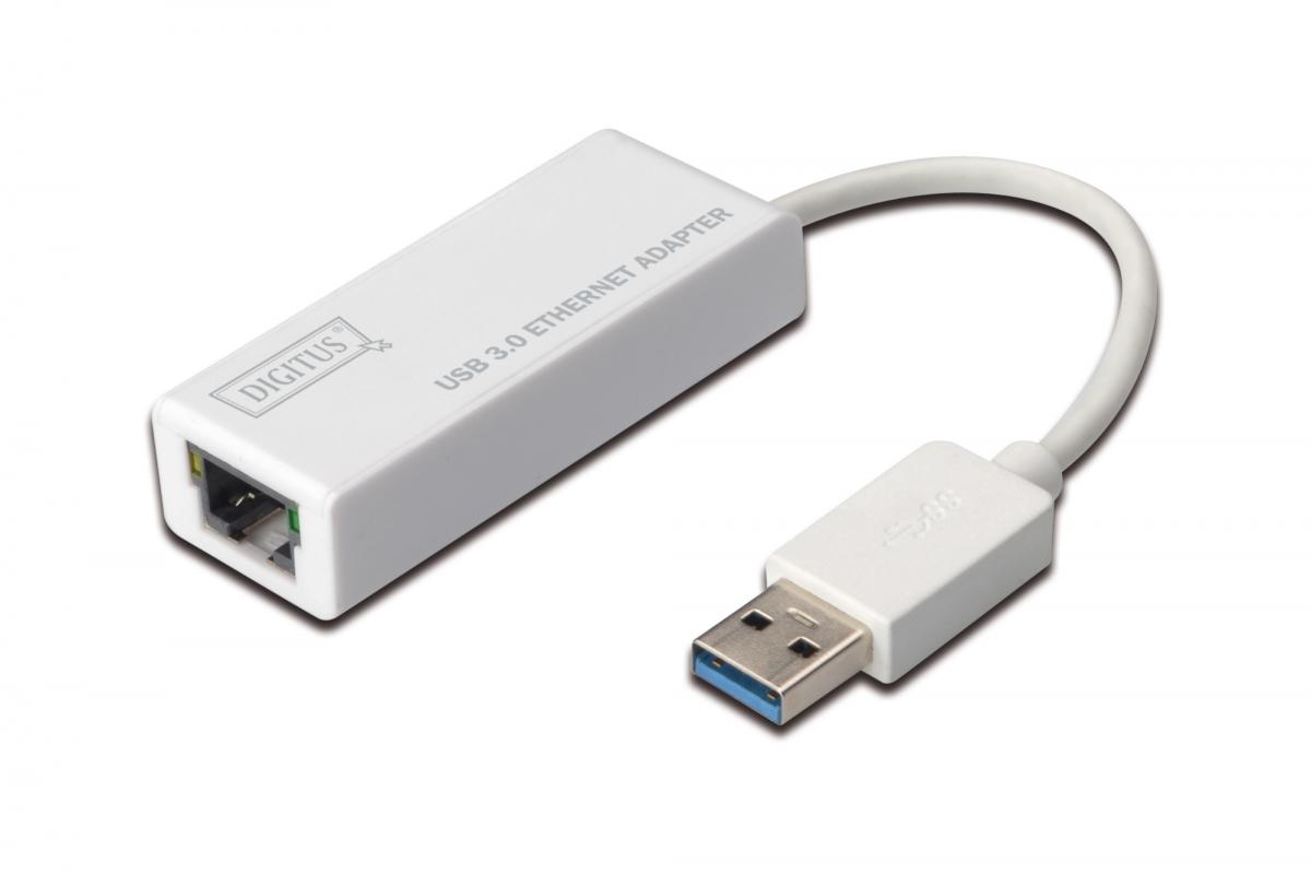 Digitus DN-3024 USB Tip C  Gigabit Ethernet Adaptörü, 1x10-100-1000 port,1xUSB Tip C erkek port