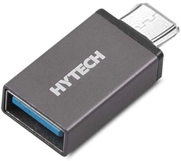 Hytech HY-XO10 Gümüş Metal Gövde USB F to MicroUSB M OTG Çevirici