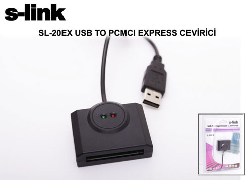 S-link SL-20EX Usb To Pcmcı Express Çevirici