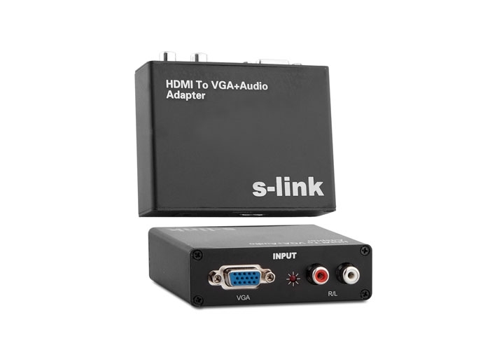 S-link SL-VHC11 Vga To Hdmı Dönüştürücü Adaptör