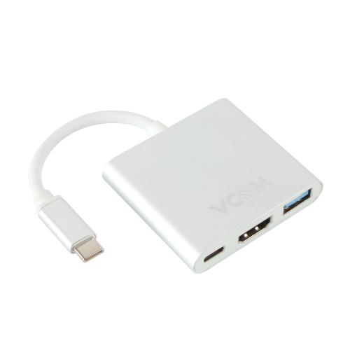 Vcom CU427M Type-C-M To Hdmi-F Usb 3.0-F Type-C-F Çevirici