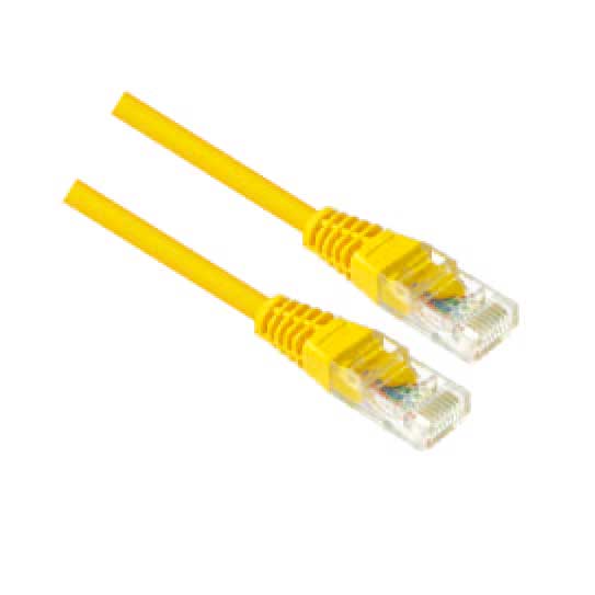 Vcom NP511-Y-3mt Cat5 SarıUtp Patch Kablo