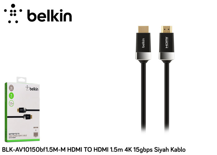 Belkin BLK-AV10150bf1.5M-M HDMI TO HDMI 1.5mt High Kablo