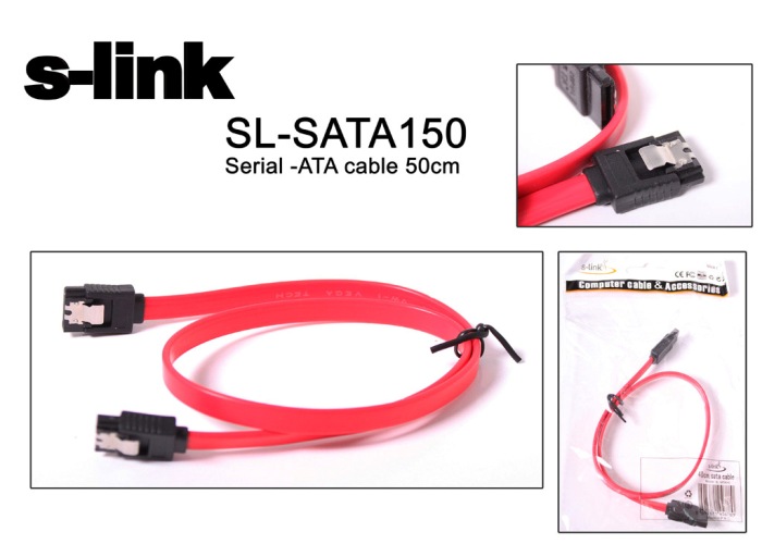 S-link SLX-SATA150 Hdd Poşetli Kablo