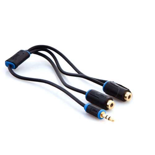 Hytech HY-B105 0.3M Stereo F To 2 Rca M Kablosu