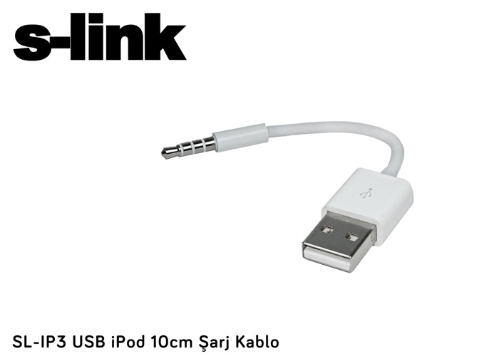 S-link SL-IP3 Stereo Erkek To Usb Erkek Kablo