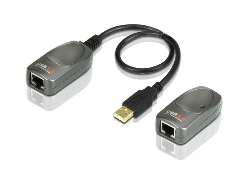 Aten UCE20 USB 2.0 Extender Cat 5-5e-6 Mesafe Uzatma , 60 metre