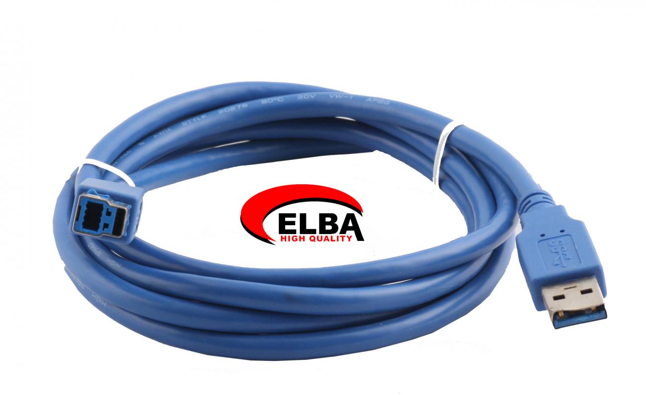 ELBA C50376 1.5mt 3.0 USB Yazıcı Kablosu