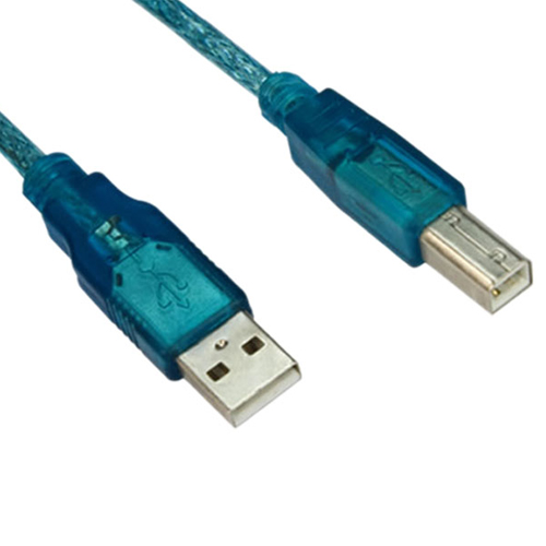 Vcom CU201-TL-5MT 2.0 Usb Yazıcı Kablosu Mavi