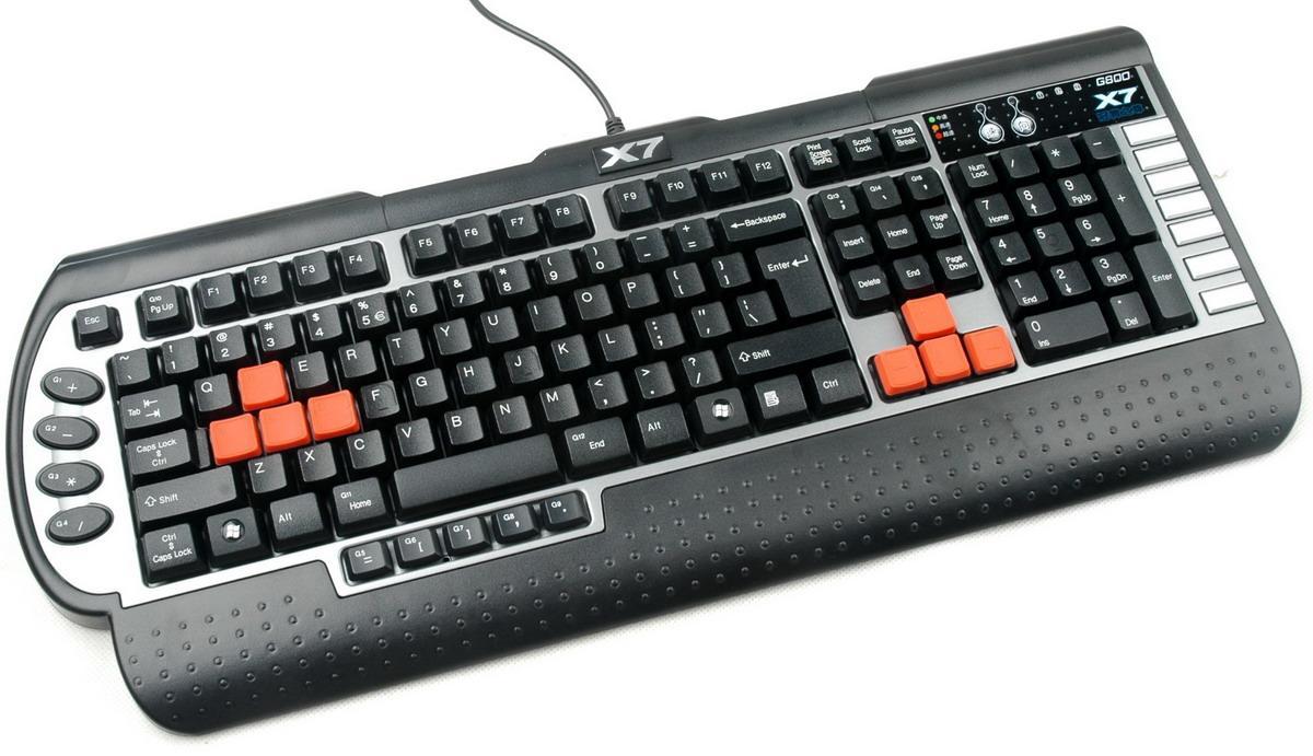 A4 Tech X7-G800V Siyah Q Tr Usb Kablolu Gaming Klavye