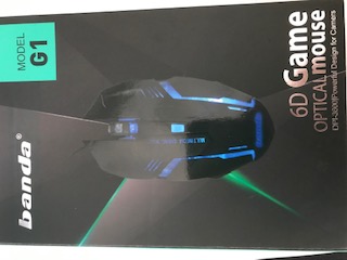 BANDA G1 6D Led Işıklı Oyuncu Mouse