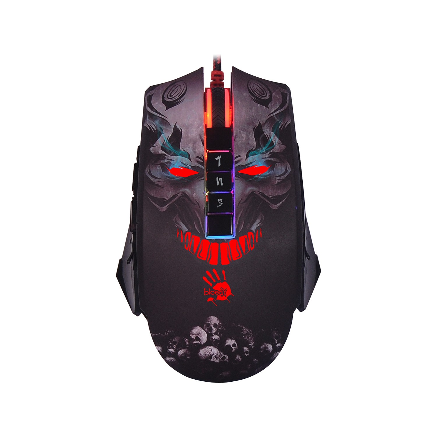 Bloody P85 Skull M.Core Lk 5K Optik 5000cpı Mouse