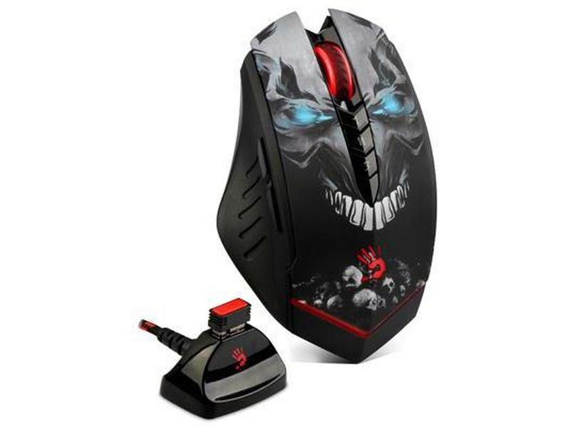 Bloody R80 Ghost Şarjlı M.Ayak Hd Optik 4000 Cpı Mouse