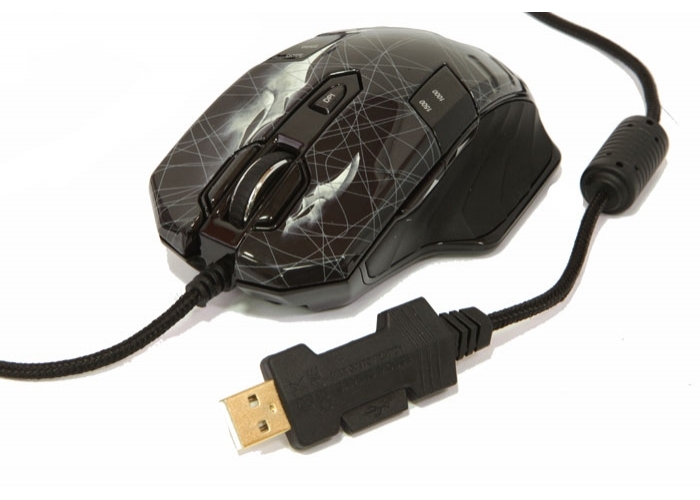 Everest GX8 Scream Siyah Usb Kablolu 3500 Dpı 10 Buton Makrolu Gamıng Mouse 1.5mt Kablo Uzunluğu