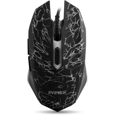 Everest SM-765 Usb Siyah Oyun Mouse